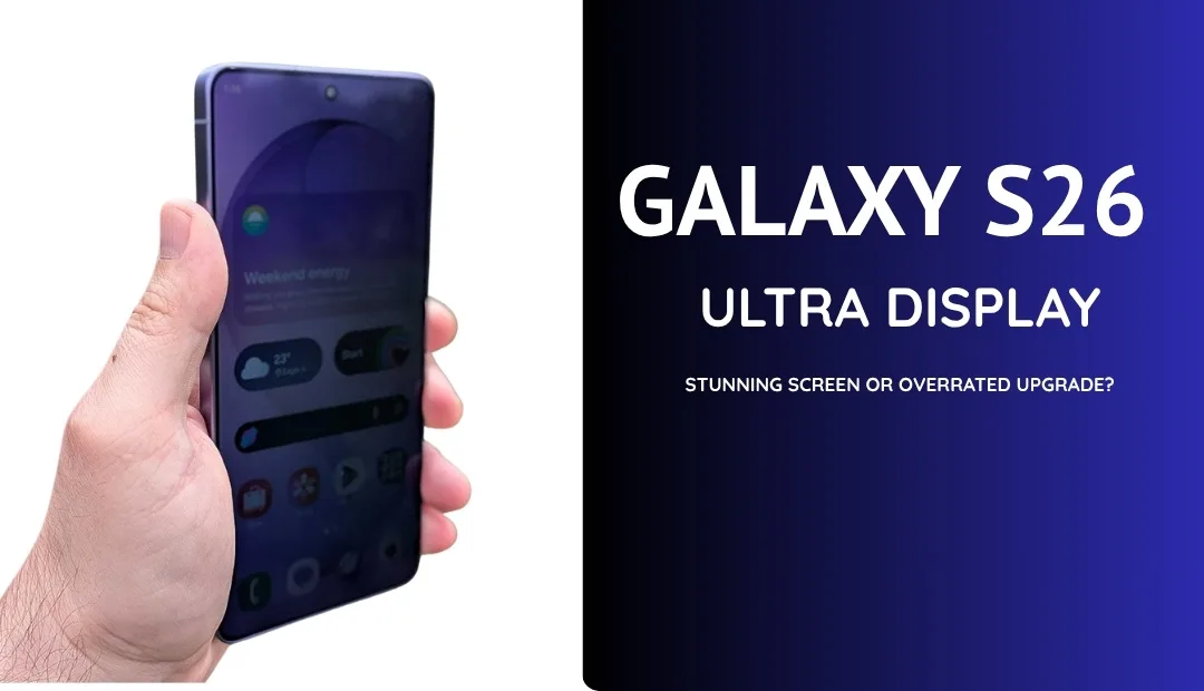 Galaxy S26 Ultra Display
